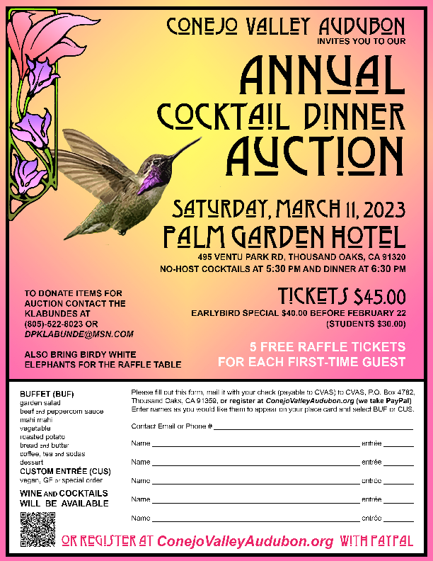 2023 Dinner and Auction